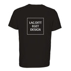 Designa din egen ekologiska unisex-T-shirt | T-shirt med eget tryck