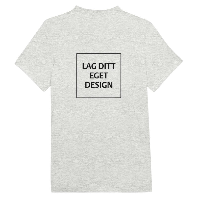 Designa din egen triblend-T-shirt | Mjuk unisex-T-shirt med eget tryck