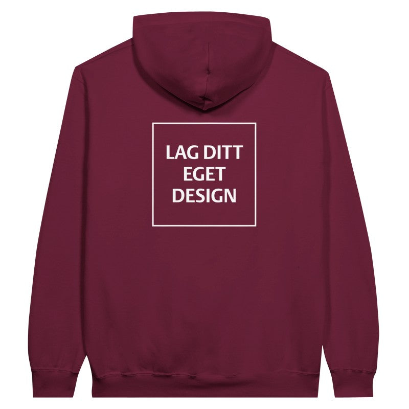 Personlig hoodie med tryck – designa din egen hoodie