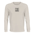 Designa din egen ekologiska långärmade t-shirt med personligt broderi