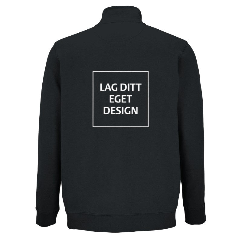 Designa din egen tröja med dragkedja | Personligt tryck på sweatshirt med hel dragkedja