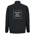 Designa din egen tröja med dragkedja | Personligt tryck på sweatshirt med hel dragkedja