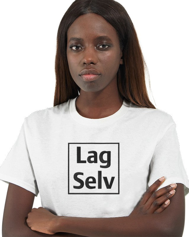 T-shirt med tung kvalitet för damer med eget broderi – Designa din egen