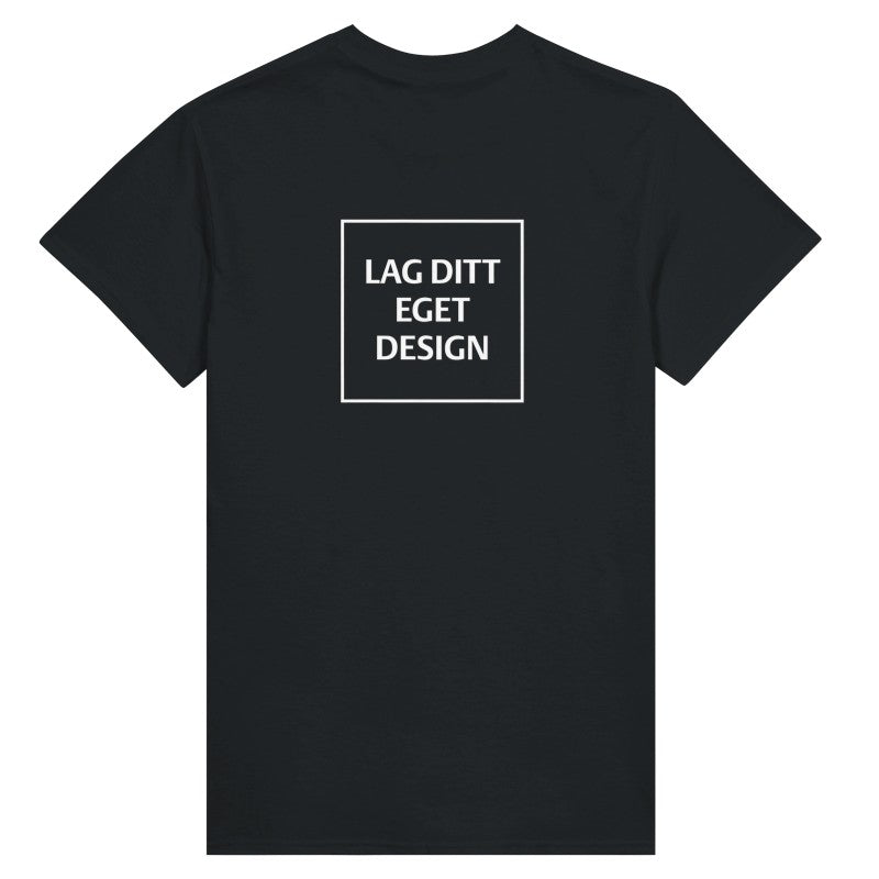 Designa din egen heavyweight-T-shirt för kvinnor med eget tryck