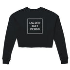 Designa din egen cropped sweatshirt för damer | personlig tröja med tryck