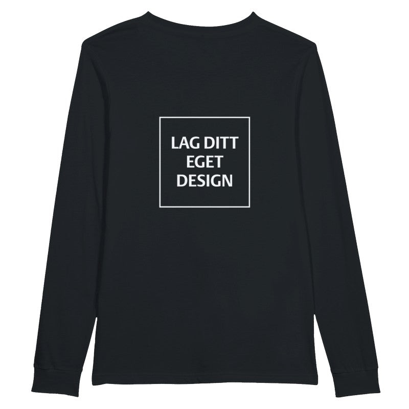 Premium långärmad T-shirt med eget tryck