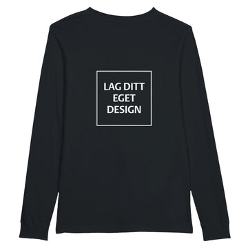 Premium långärmad T-shirt med eget tryck