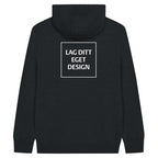 Hoodie med eget tryck | Designa din personliga hoodie med dragkedja | Custom Hoodie Sverige
