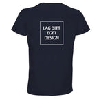 Återvunnen unisex-T-shirt med rund hals | Designa din egen T-shirt med tryck