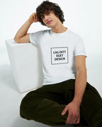 Designa din egen t-shirt med tryck | Robust unisextröja med rund hals