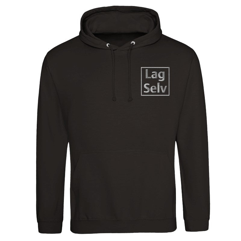 Designa din egen premium-unisex-hoodie med broderi