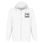 Ekologisk unisex-hoodie med dragkedja | Personligt broderi