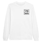 Personlig unisex-långärmad t-shirt med broderi – Designa din egen