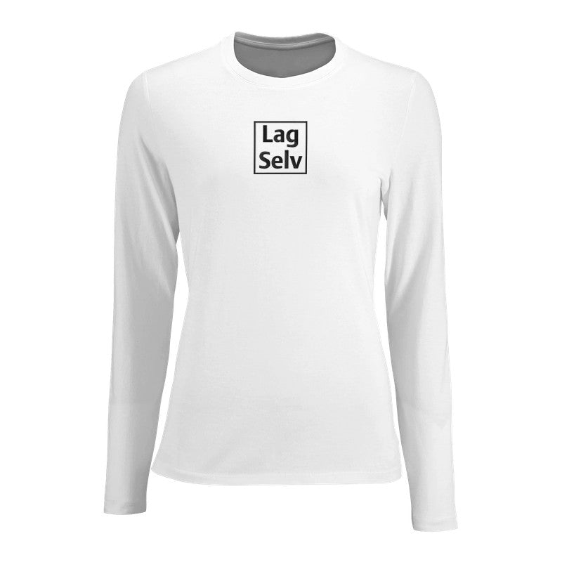 Långärmad t-shirt för kvinnor med broderi | Designa din egen