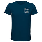 Ekologisk T-shirt för män med eget broderi | designa din egen