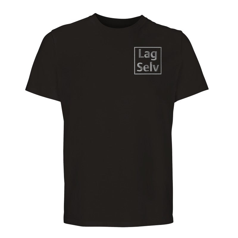 Designa din egen ekologiska unisex-T-shirt med personligt broderi
