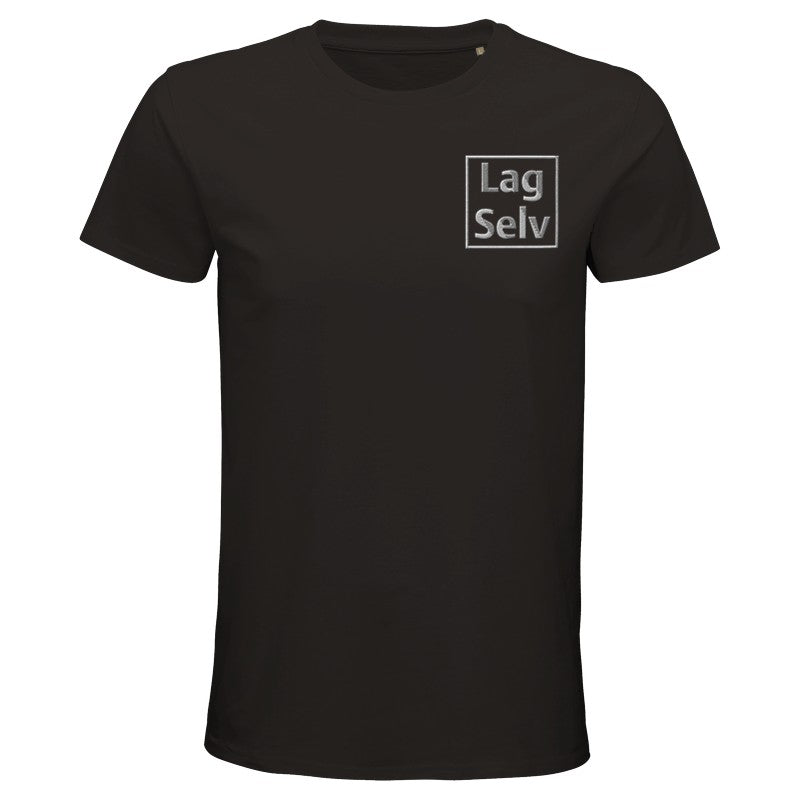 Ekologisk T-shirt för män med eget broderi | designa din egen