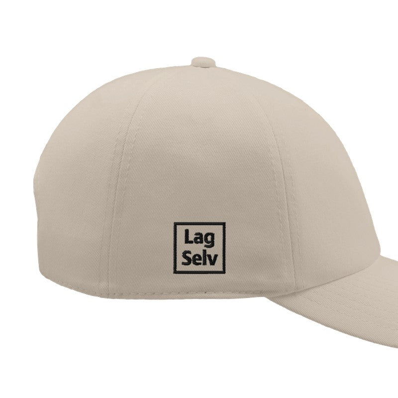 Ekologisk dad cap med 6 paneler | Designa din egen med broderad logotyp