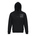 Ekologisk unisex-hoodie – designa din egen med broderi