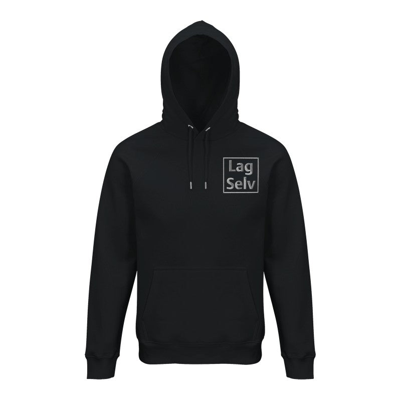 Ekologisk unisex-hoodie – designa din egen med broderi