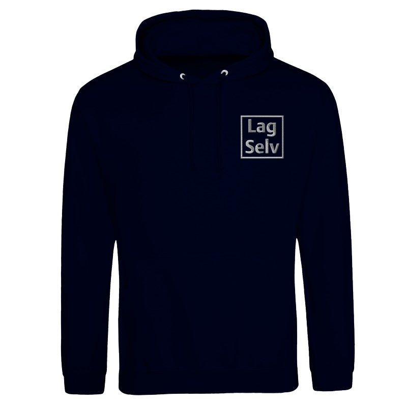 Designa din egen premium-unisex-hoodie med broderi