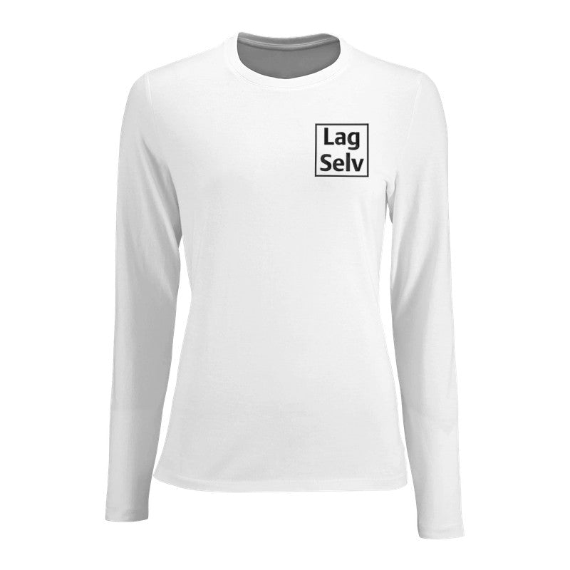 Långärmad t-shirt för kvinnor med broderi | Designa din egen