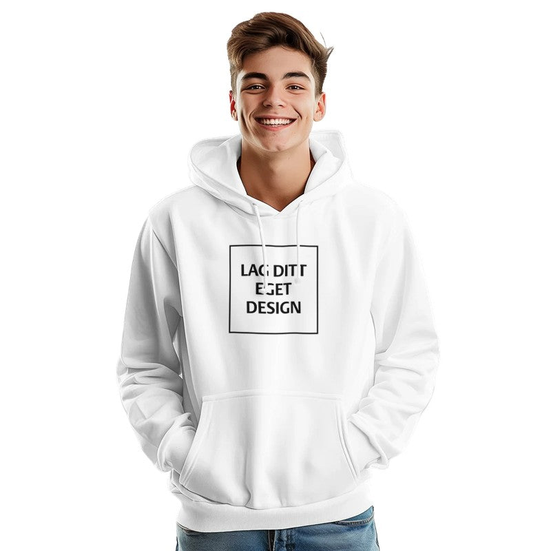 Premium pullover-hoodie | Designa din egen hoodie med tryck