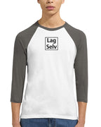 Skapa din egen unisex-raglant-shirt med 3/4-ärmar | Med eget broderi