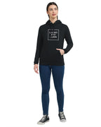 Personlig damhoodie med eget tryck