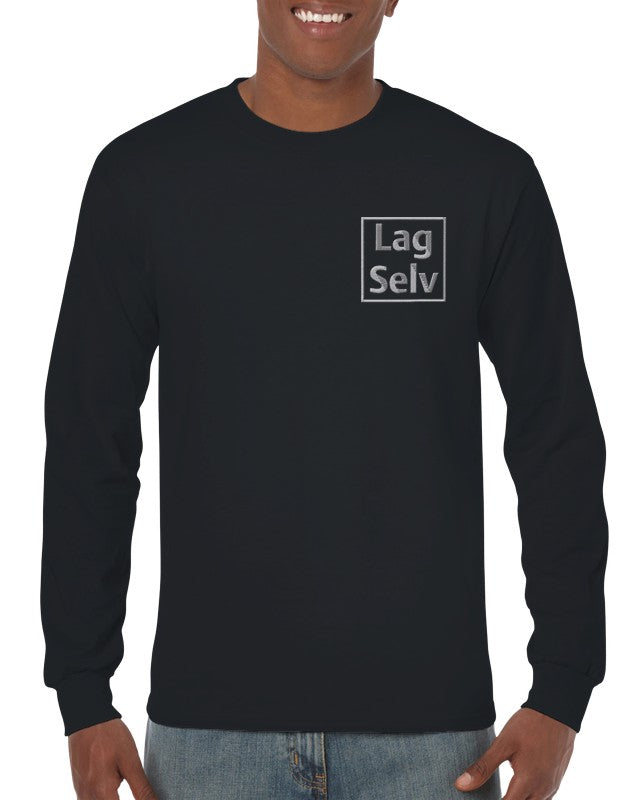 Premium-långärmad T-shirt: designa med personligt broderi