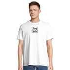 Designa din egen ekologiska unisex-T-shirt med personligt broderi