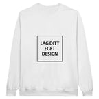 Personlig college-tröja med eget tryck | Designa din egen logotröja