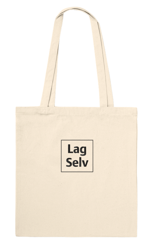 Klassisk tygkasse | Med eget broderi