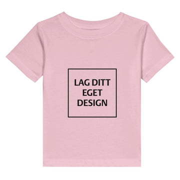 Klassisk T-shirt för Småbarn i Bomullsjersey med Eget Tryck