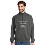 Designa din egen tröja med dragkedja | Personligt tryck på sweatshirt med hel dragkedja
