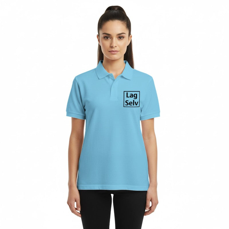 Pikétröja med eget tryck | Unisex premium