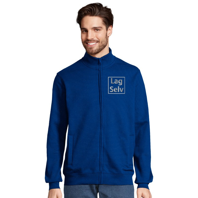 Anpassad tröja med hel dragkedja och broderi | Designa din egen unisex-tröja