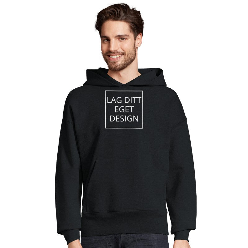 Personlig oversized-hoodie med eget tryck | Unisex