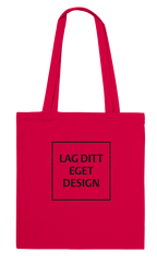 Klassisk tygkasse för eget tryck