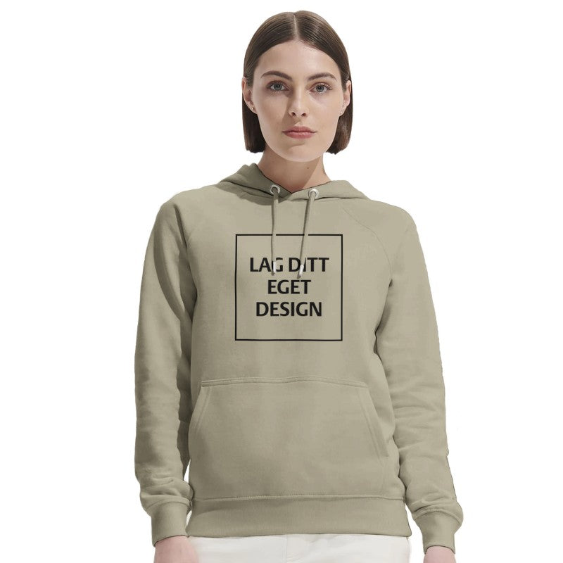 Designa din egen ekologiska unisex-hoodie | Hoodie med eget tryck