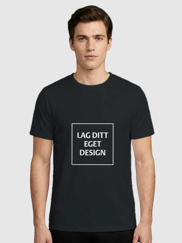 Myk Teknisk Unisex T-skjorte med Eget Trykk | Lettvekts Sport