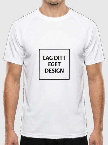 Ultralätt Teknisk Unisex-T-shirt med Eget Tryck | Slitstark Sport