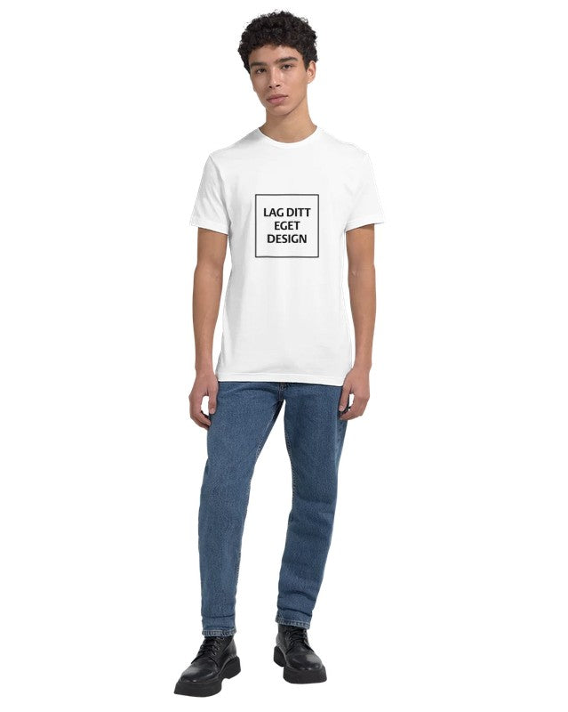 Figursydd herr-t-shirt | Designa med eget tryck