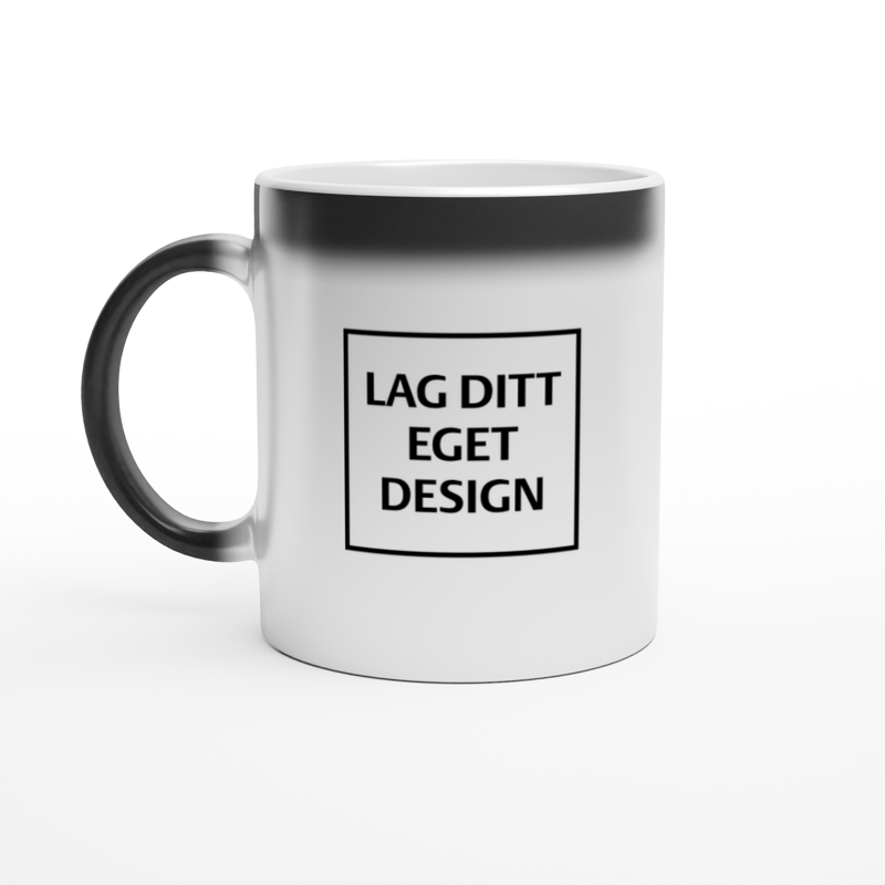 Magisk färgskiftande keramisk mugg 11 oz | Eget tryck