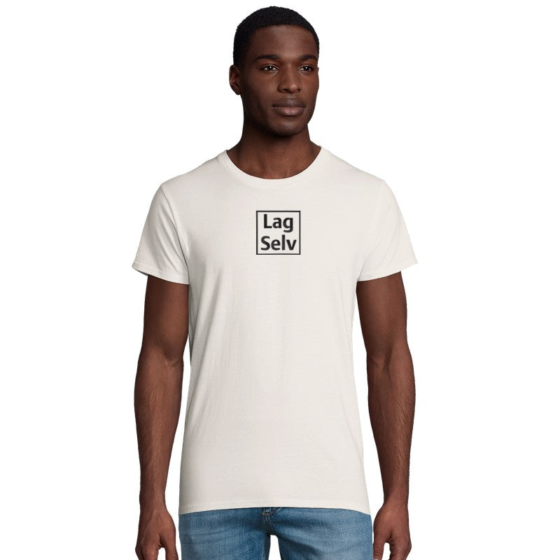 Ekologisk T-shirt för män med eget broderi | designa din egen