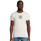 Ekologisk T-shirt för män med eget broderi | designa din egen