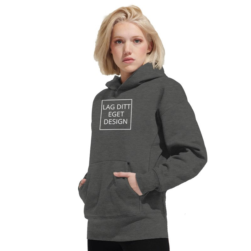 Personlig oversized-hoodie med eget tryck | Unisex