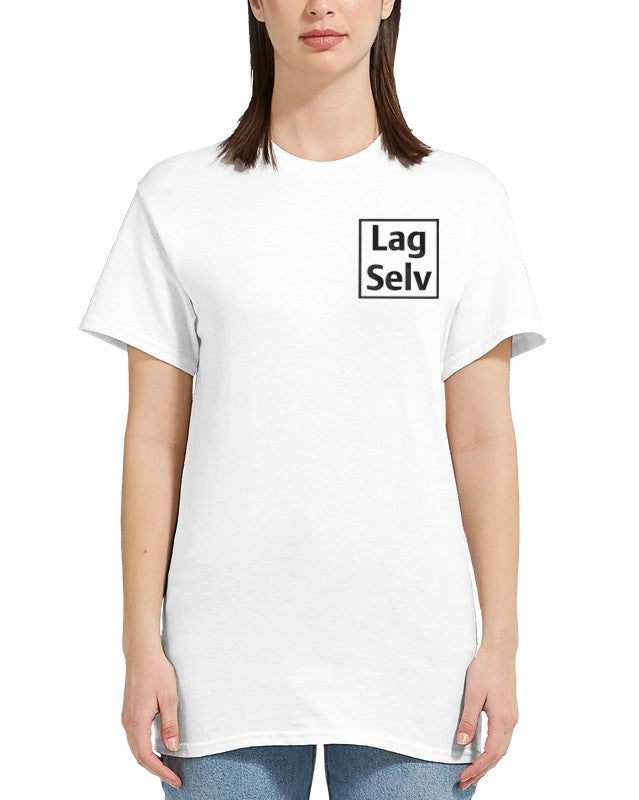 T-shirt med tung kvalitet för damer med eget broderi – Designa din egen