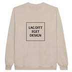 Personlig college-tröja med eget tryck | Designa din egen logotröja