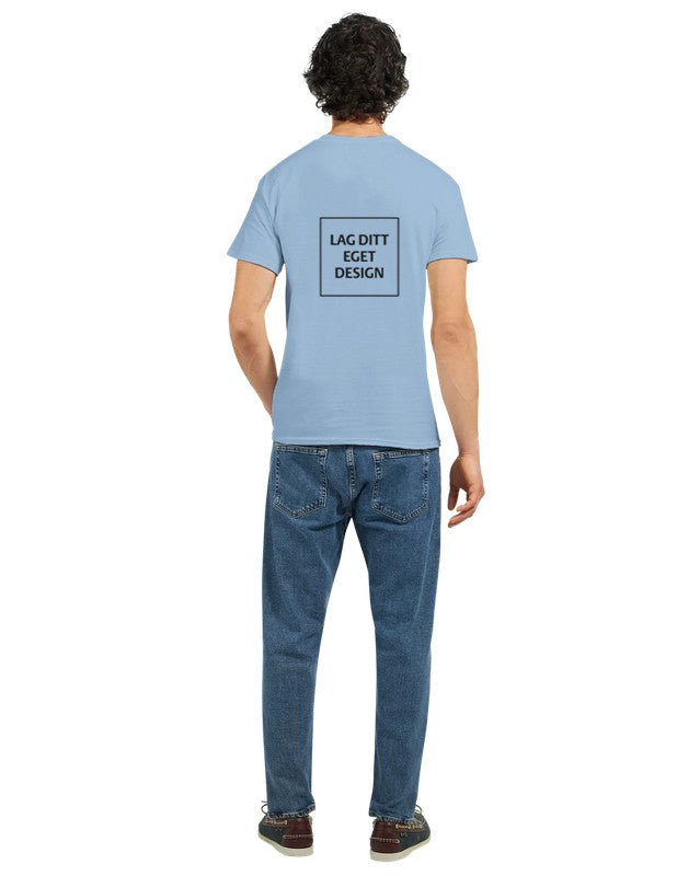 Designa din egen unisex-T-shirt med tryck | Personlig T-shirt i bomull